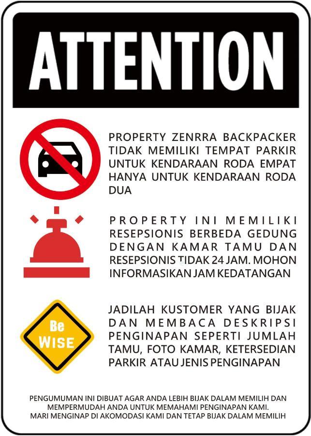 Zenrra Backpacker Hostel Bandung Kültér fotó